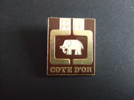 Olifant met slagtanden Côte d'Or chocolade